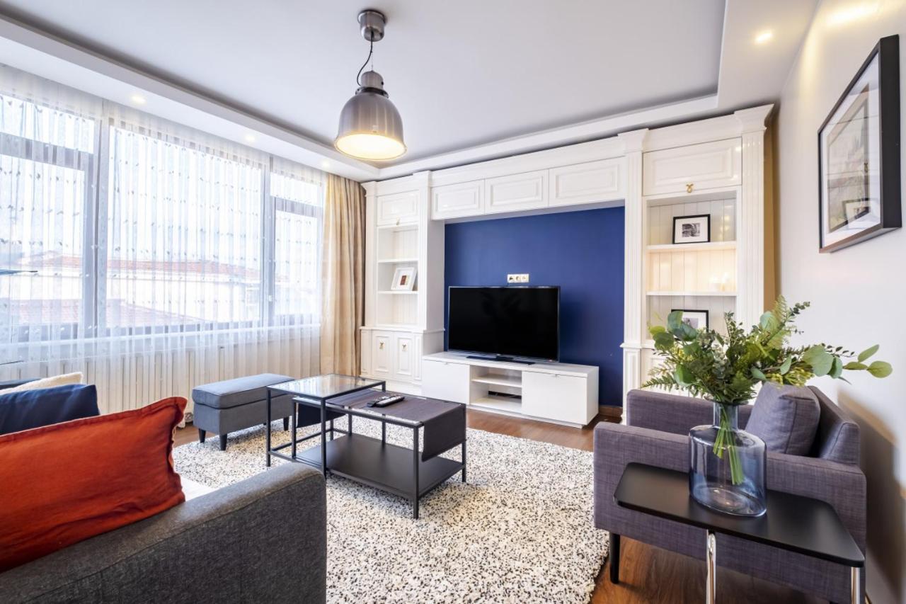Captivating Flat With Balcony Near Besiktas Pier Apartman Isztambul Kültér fotó
